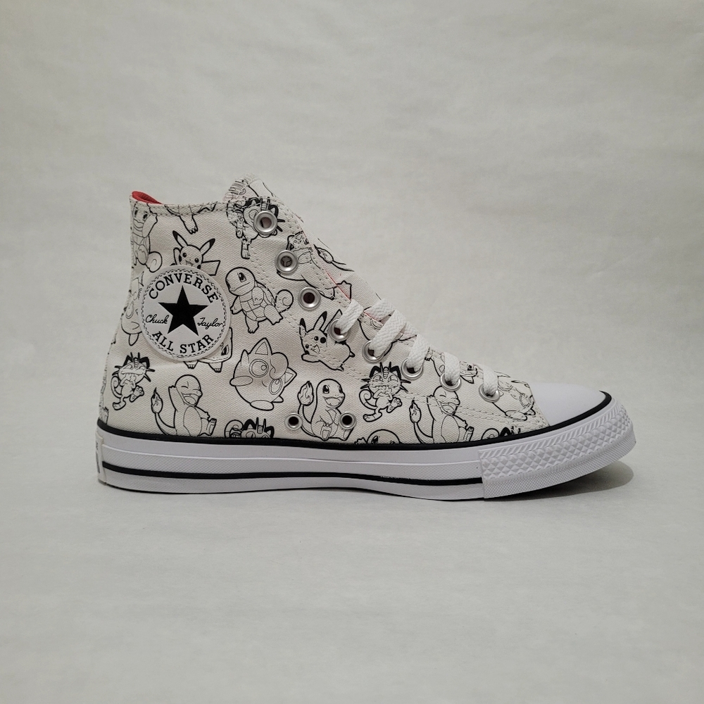 Converse Chuck Taylor All Star Pokémon Poke Ball High Top Sneakers - Picture 13 of 16